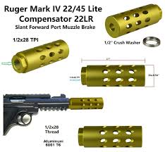 db tac compensator for ruger mark iv 22