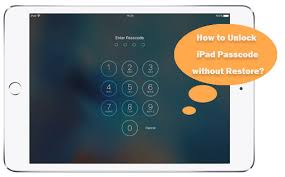 unlock ipad pcode without re