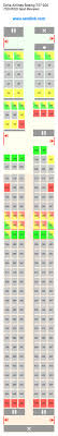 Delta Airlines Boeing 757 200 75d W5d Seating Chart