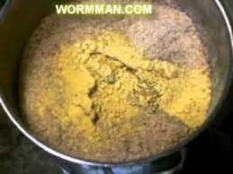 learn to make wax worm food and bedding
