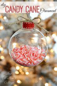 diy clear ornament candy