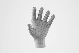 Реалистичная человеческая рука 3D Модель $5 - .obj .max - Free3D
