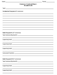 This is where sentences are scribbled out, terminology is changed it could be barely written, but outlined with topics, transitions, and attention getters. Rough Draft Outline Worksheets Teachers Pay Teachers