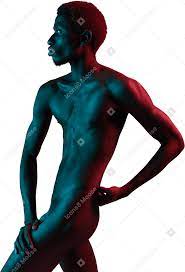 Junger mann schwarz nackt karibik