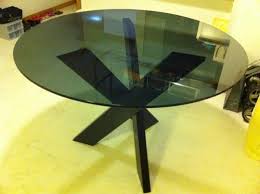 round glass dining table singapore
