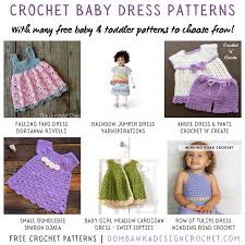 crochet baby dress patterns oombawka