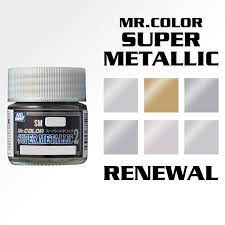 Mr Color Super Metallic Series Renewal