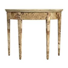 Specialty Wood Demilune Console Table
