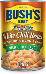 White Chili Beans Can gambar png