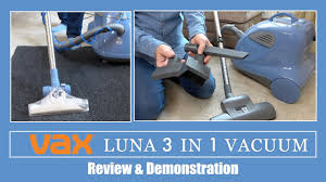 vax luna 3 in 1 vacuum cleaner review
