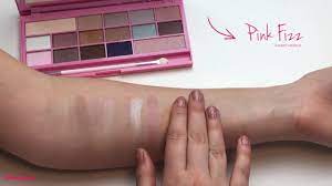 makeup chocolate palette pink fizz