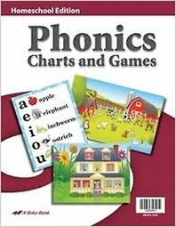 Abeka K4 K5 Homeschool Phonics Charts And Games Ebay