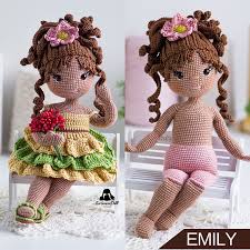 ravelry emily crochet doll pattern by