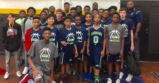 Middle School Boys Basketball Landmark Rains Big Shots Over