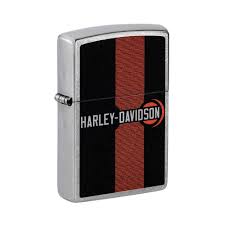 Zippo 48604 Harley Davidson Logo Design Windproof Pocket Lighter -  Walmart.com