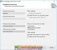 It is easy to use, but also very flexible with many options. K Lite Mega Codec Pack Windows 7 64 Bit Download Truezup