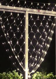 Led Net Lights 1 8 X 1 2m Outdoor Warm White Cool White Sparkling White Cable