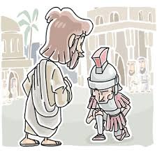 The centurion had so much faith in jesus, he didn't even need jesus to go to his house! Sunday School Lesson Luke 7 1 10 The Faith Of The Centurion Ministry To Children