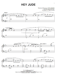 The beatles hey jude piano sheet music. Hey Jude Piano Solo Print Sheet Music Now
