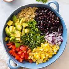 mexican quinoa salad green healthy