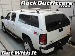 The design almost fits all common pickup trucks out there. Thule Rapid Podium Aeroblade Roof Rack On Tracks For Fiberglass Truck Cap Rack Outfitters