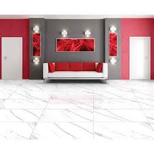 glossy floor tiles border design