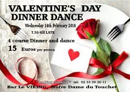 Art valentine day gift box with red ribbon bow heart. Valentine S Day Dinner And Dance Tuesday Friends