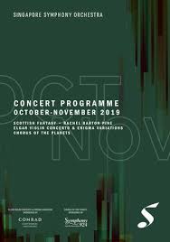 Singapore Symphony Orchestra Oct Nov 2019 Programme By