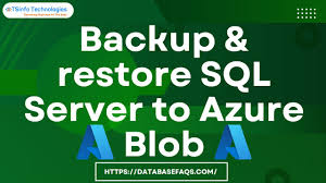backup and re sql server to azure