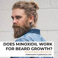 minoxidil for beard growth everything