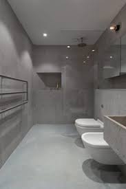 75 modern concrete floor bathroom ideas