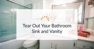 Remove Your Bathroom Sink And Vanity