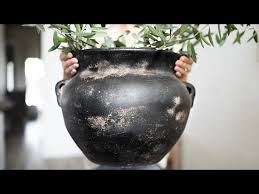 Diy Aged Planter Pot