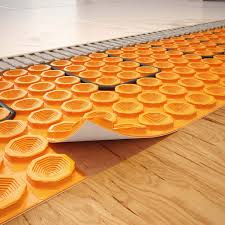 ditra heat radiant floor panel by