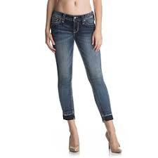 Rock Revival Womens Julee Rk232 Crop Skinny Jeans
