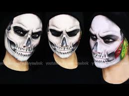 chicago blackhawks skull makeup