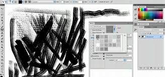 how to simulate the texture of canvas