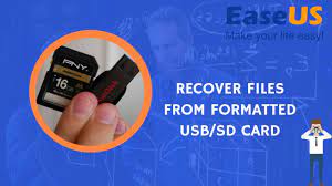 recover files from formatted usb sd or