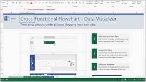 Automatically Create Process Diagrams In Visio Using Excel Data