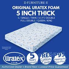 original uratex foam mattress w cotton