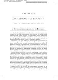 pdf archaeology of hinduism