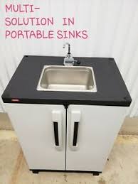 outdoor portable sink hand pump self