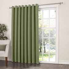 Patio Door Curtains Green Curtains