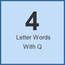 4 letter words with q word unscrambler