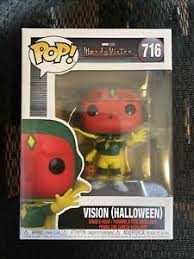 70s wanda is craving a variety of fruit as she makes her way to your wandavision collection. Funko Pop Marvel Wanda Vision Vision Halloween Pre Order New Ebay