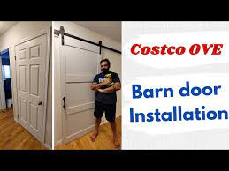 installing ove barn door costco barn