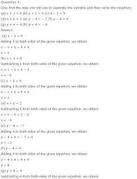 Equations Maths Ncert Solutions Math