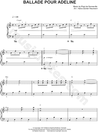 Instrumental solo in c major. Richard Clayderman Ballade Pour Adeline Sheet Music Easy Piano Piano Solo In C Major Download Print Easy Piano Sheet Music Download Sheet Music