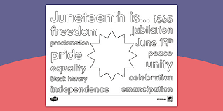 Juneteenth word searches coloring printable puzzles pages crossword travel adults puzzle hard disney activities games spanish grade fresh texas extra. Juneteenth Word Cloud Coloring Sheet Juneteenth Resources