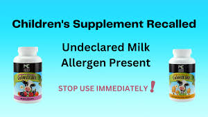 recalled children s supplement contains